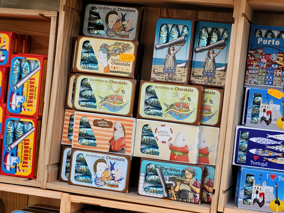 Sardines en chocolat porto