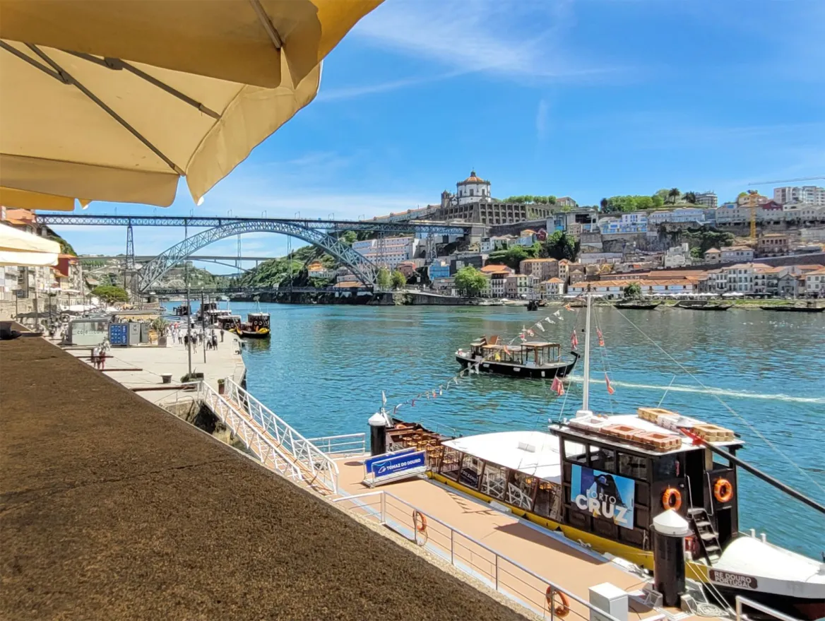Point of view from the cais da estiva