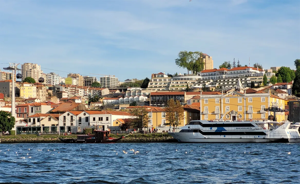 Vila Nova de Gaia depuis le bateau