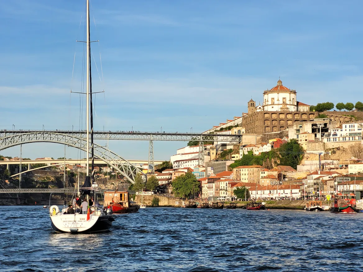 Coucher de soleil sur Porto