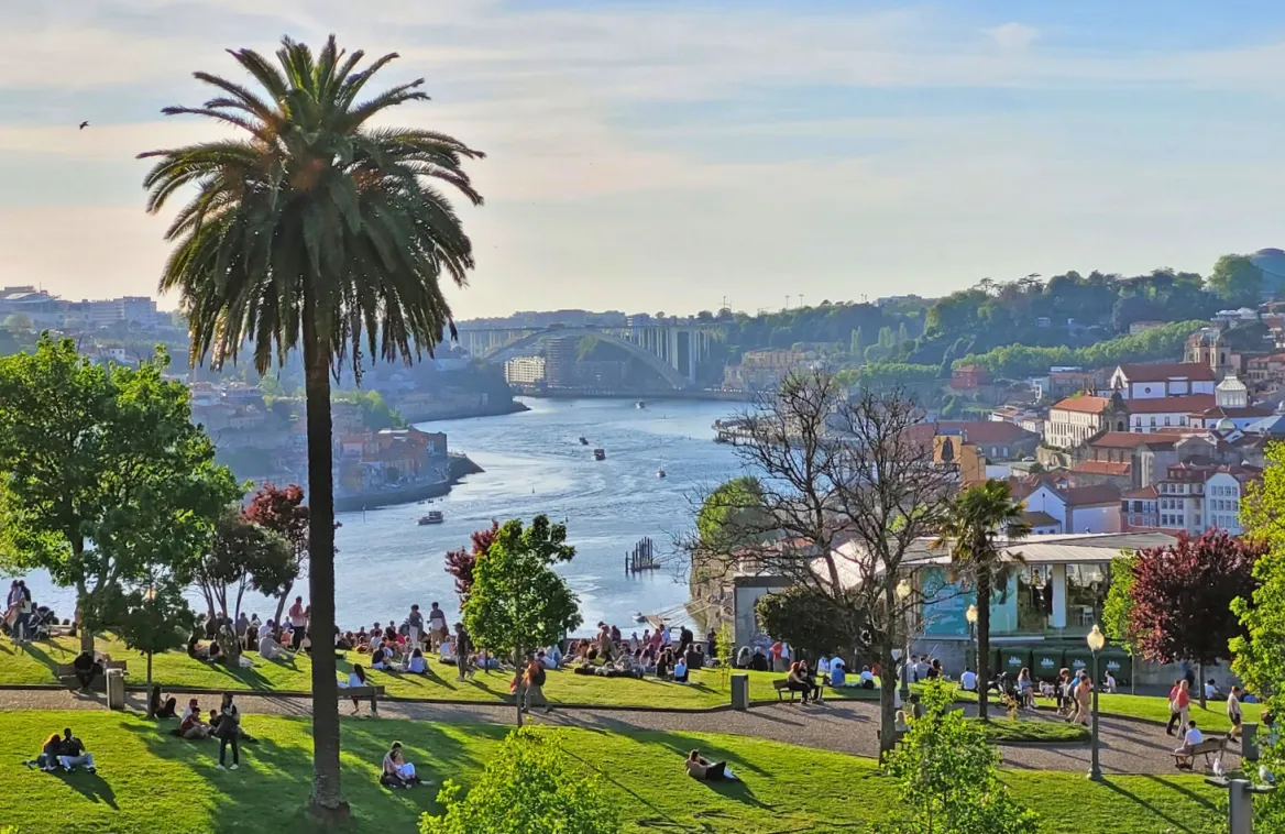 View from the Jardim do Morro