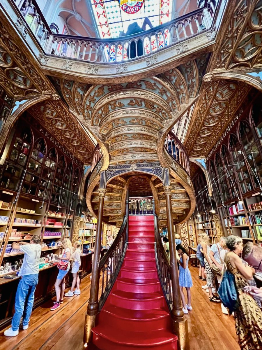 Inside the Lello Bookstore