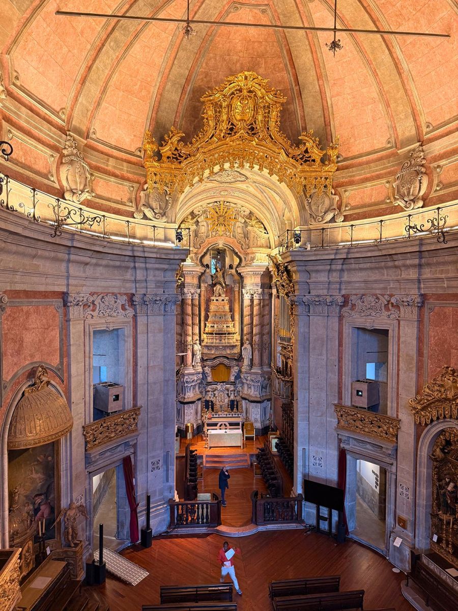 Inside the Torre dos Clérigos