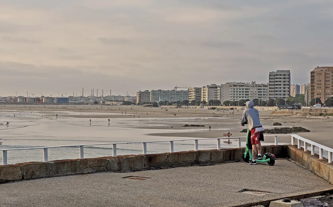 Matosinhos en trottinette