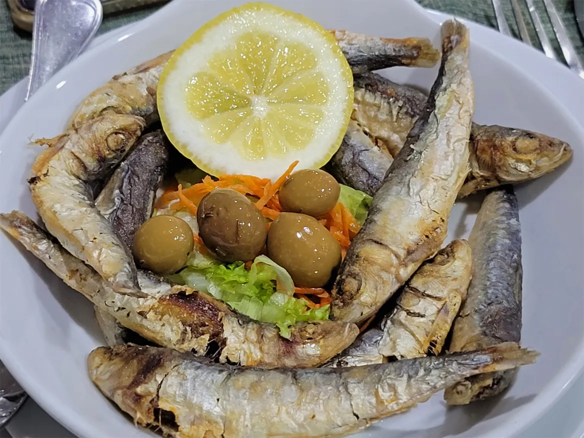 Poissons grillés de Porto