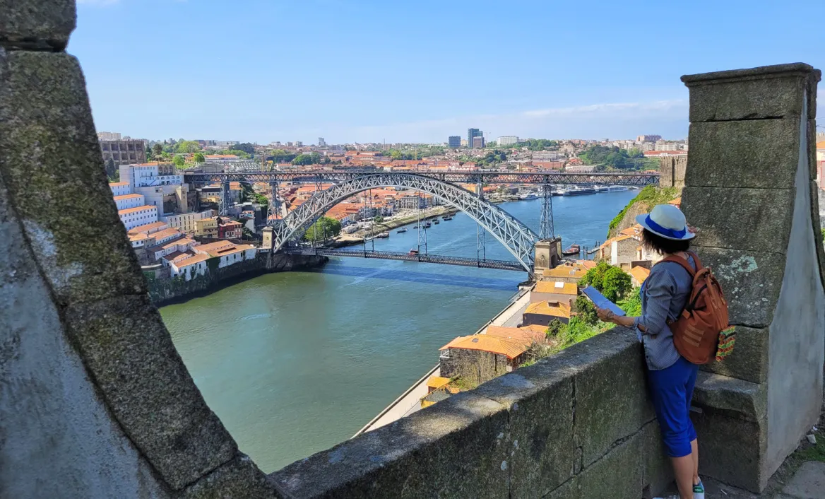 Viewpoint east of the Dom Luis Bridge