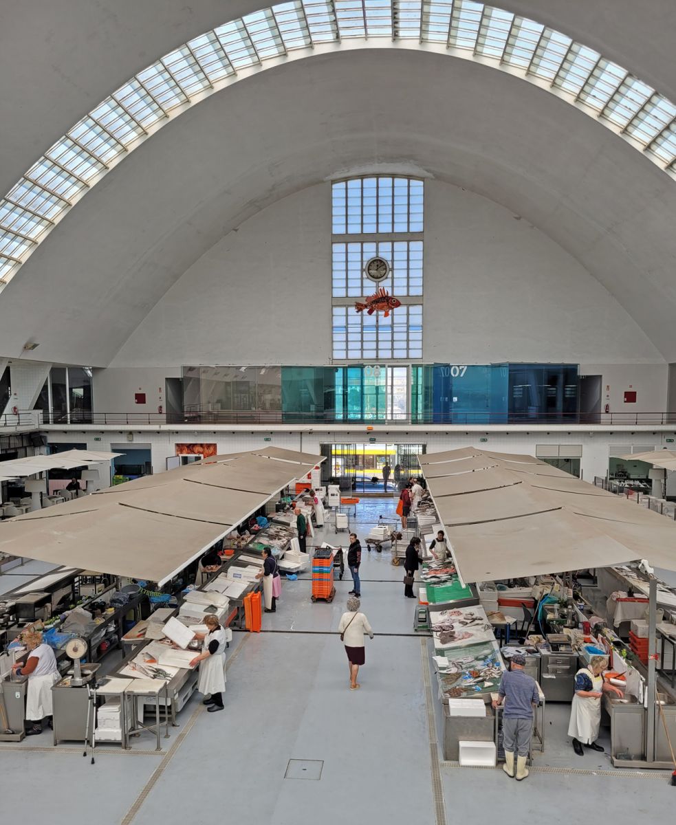 The municipal market of Matosinhos