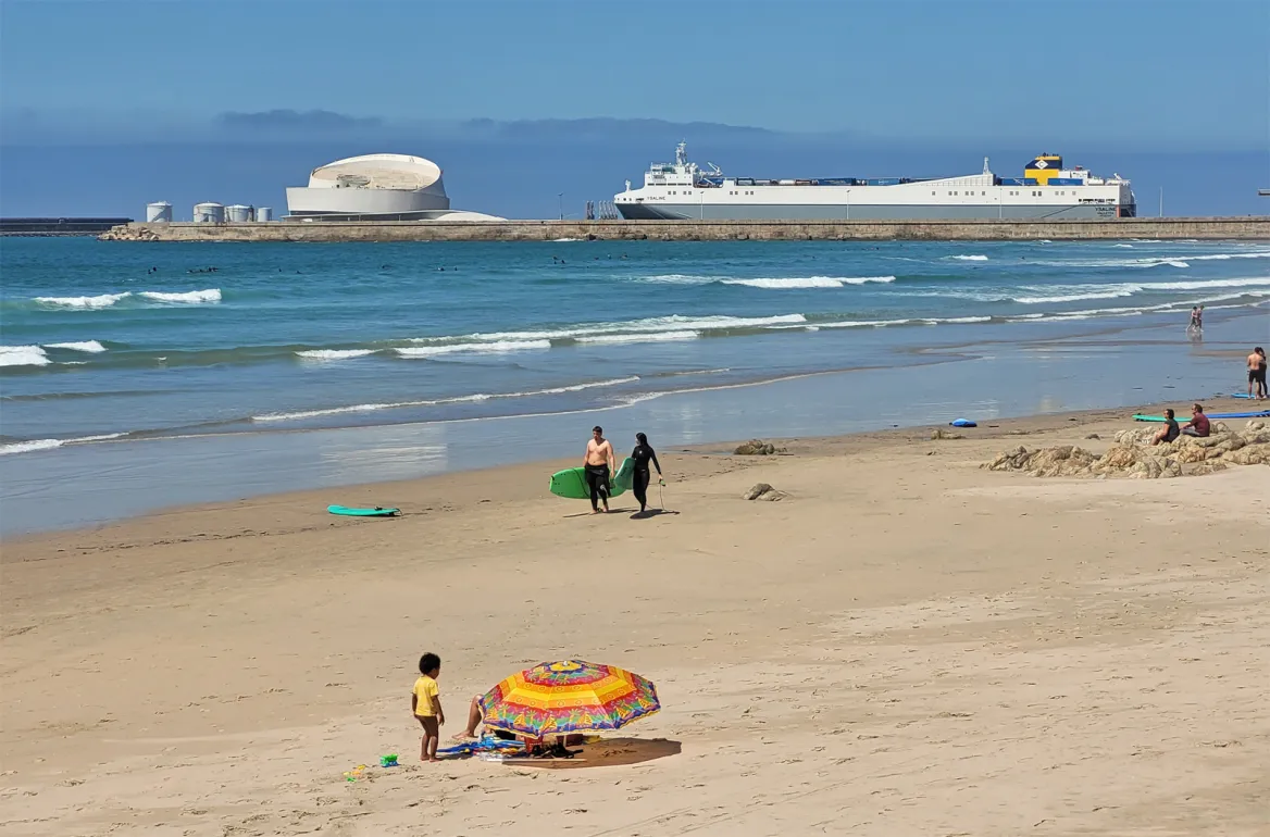 Matosinhos Beach and Cruise Terminal