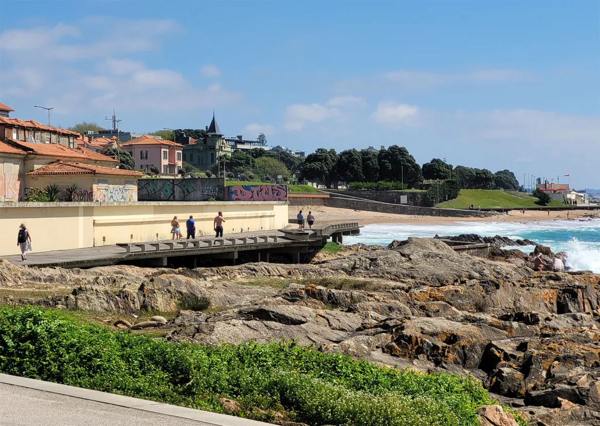 Foz sea promenade