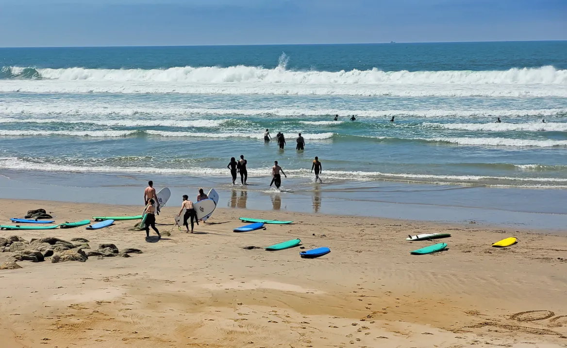 Porto Beach Surfing