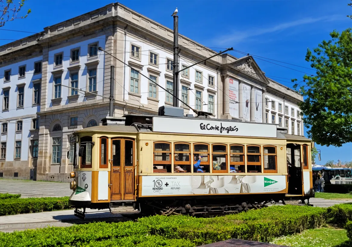 Take a tram ride in Porto