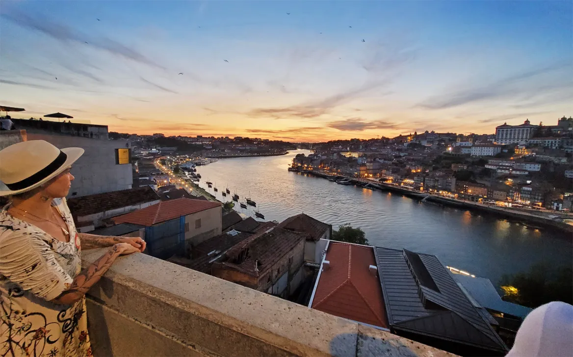 Coucher de soleil depuis Jarim do Morro