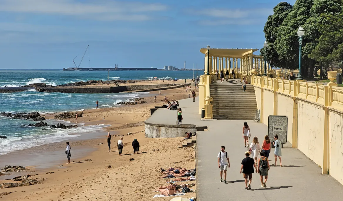 Foz do Douro plage